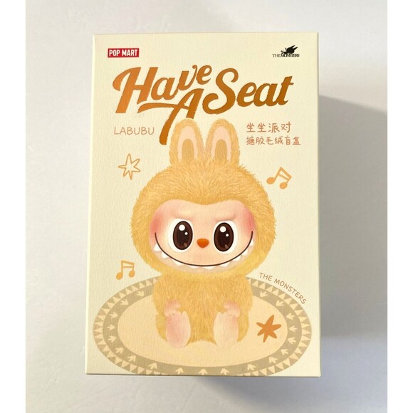 Have A Seat Pop Mart Authentic Labubu The Monsters Blind Box NIB - Picture 1 of 11